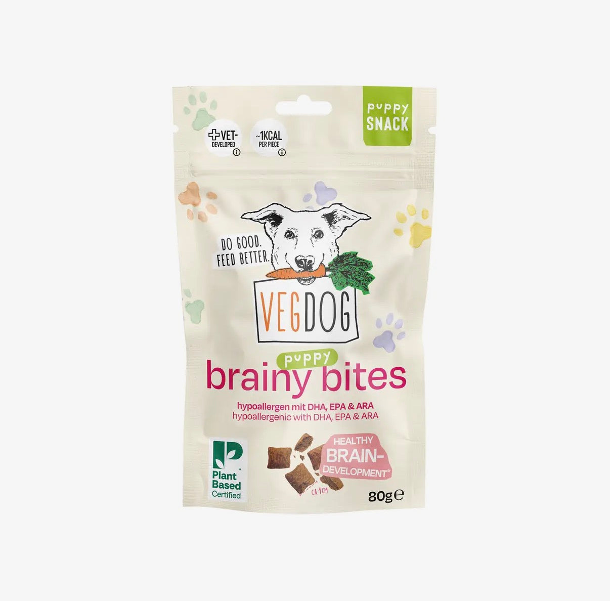 VEGDOG Brainy Bites – Kleine Snacks für große Lernmomente
