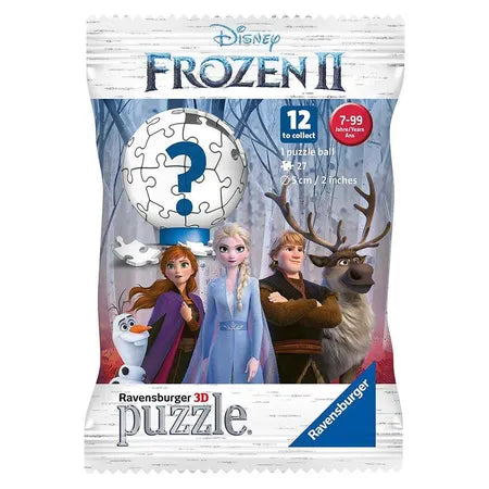 Ravensburger 3D Puzzle-Ball Disney Frozen II, 27 Teile