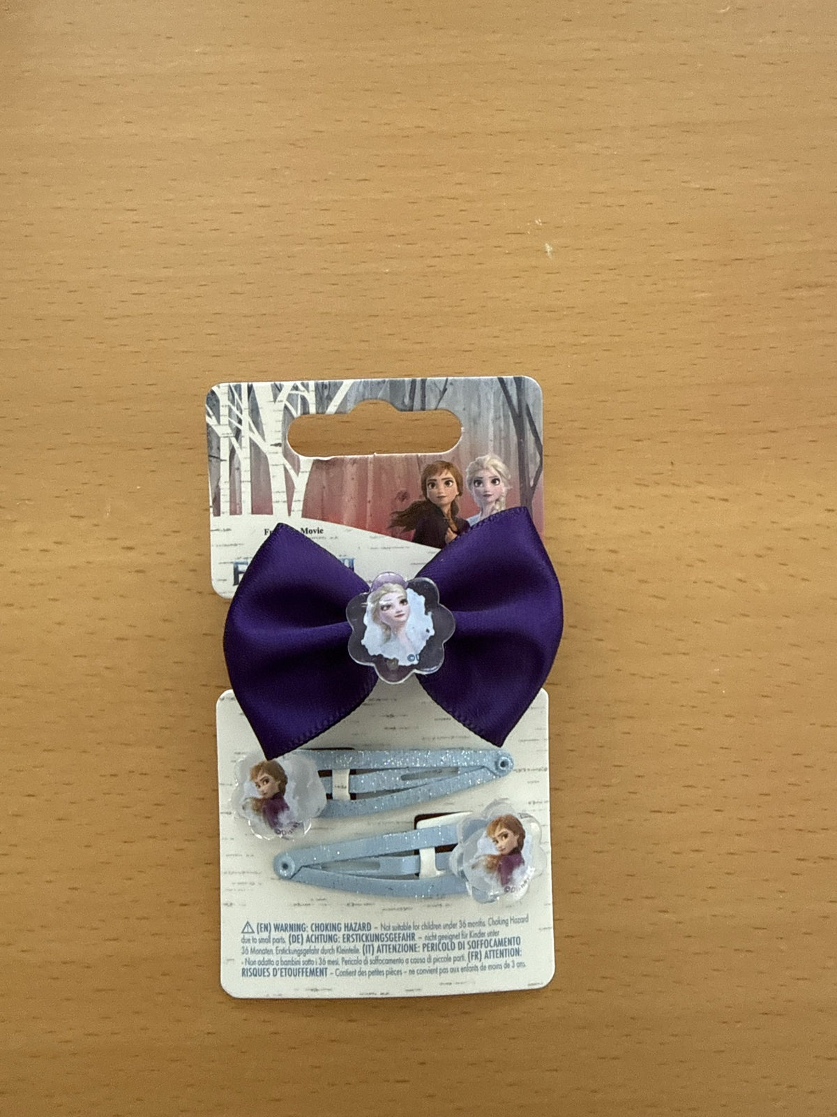 Disney Frozen II Haarspangen-Set 3-teilig lila und hellblau