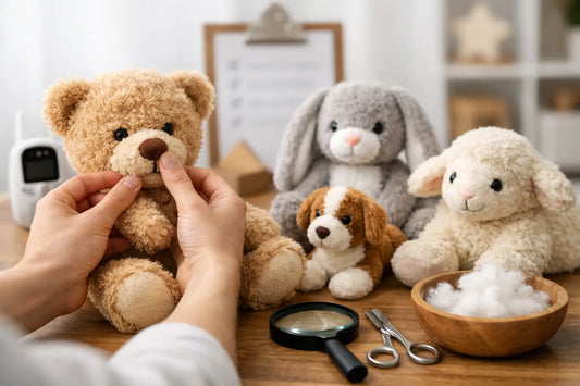 Wie wählt man Plüschtiere sicher für Kinder?