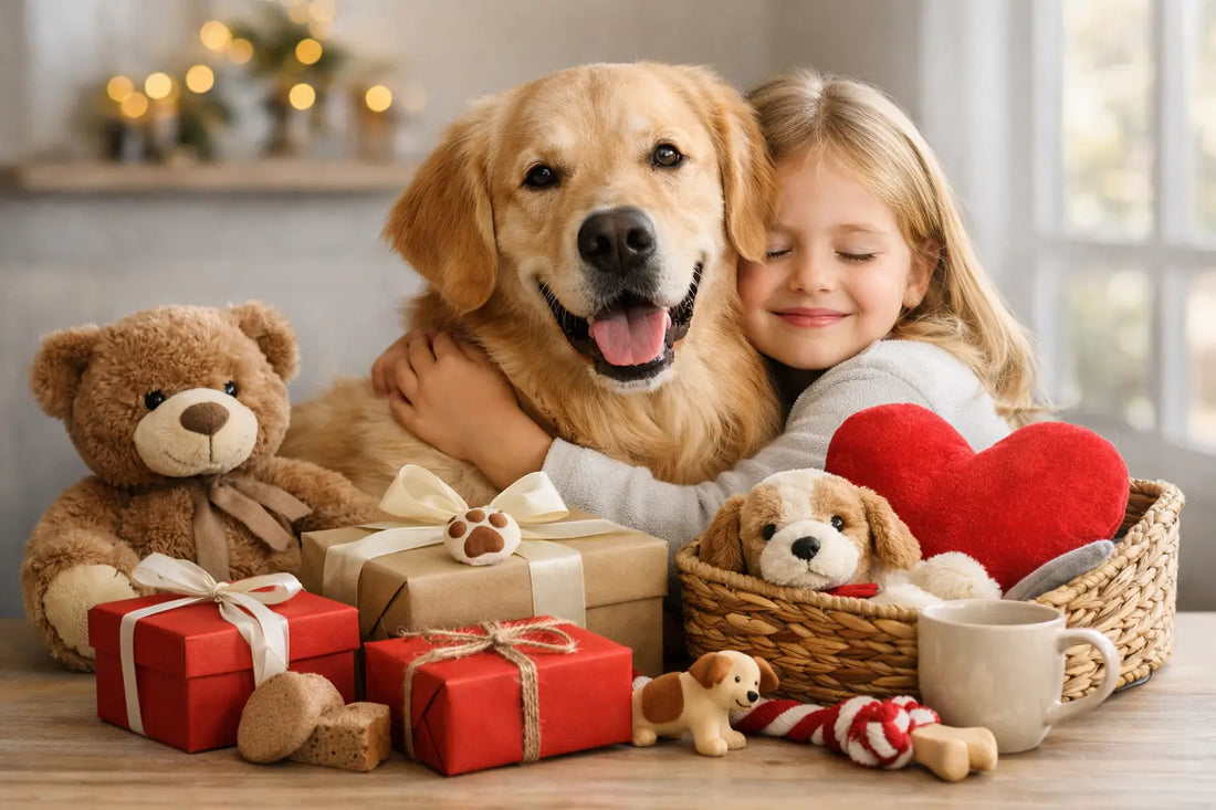Hund und Kind Geschenkideen, die Herzen wärmen