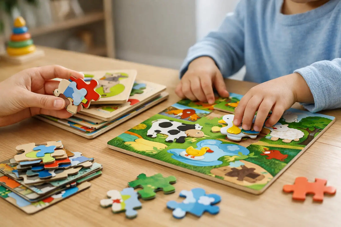 Puzzle für Vorschulkinder richtig auswählen