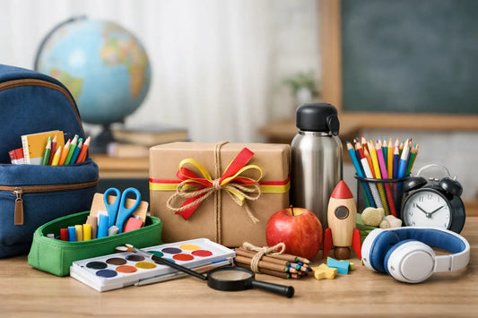 Geschenkset für den Schulanfang eines Kindes