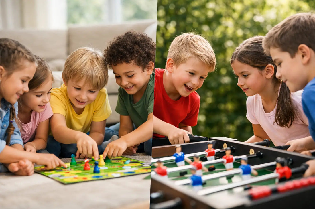 Kooperative Kinderspiele oder Wettkampfspiele?
