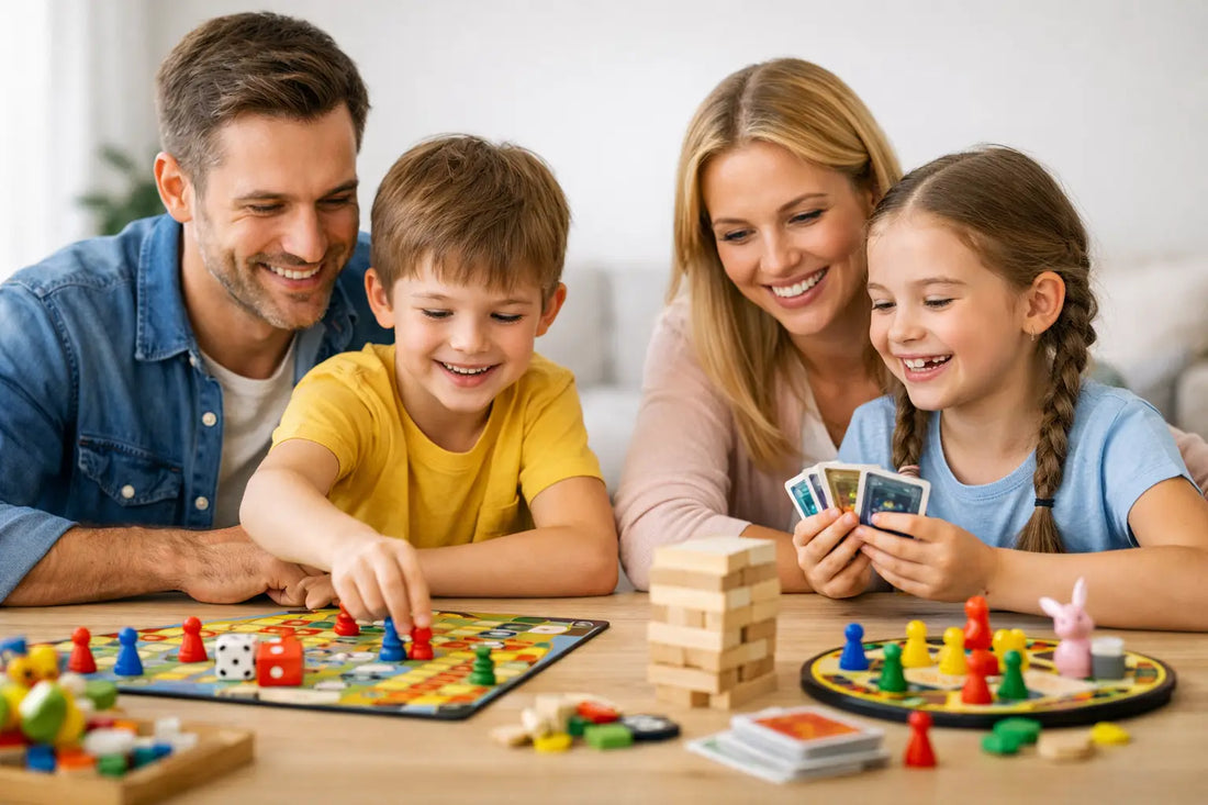 12 der besten Familienspiele ab sechs Jahren