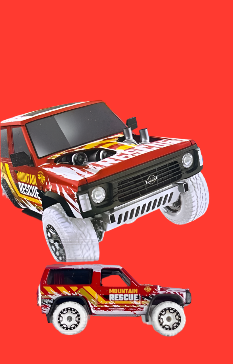 Hot Wheels Nissan Patrol Custom – Mountain Rescue (HW First Response 2023)