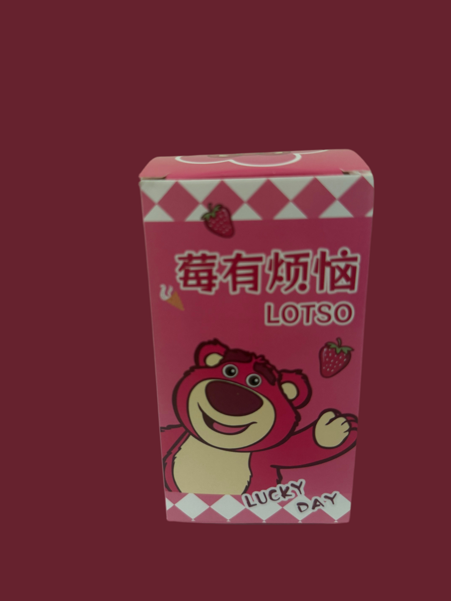 Lotso Blind Box Schlüsselanhänger – Toy Story Überraschung 🍓🐻