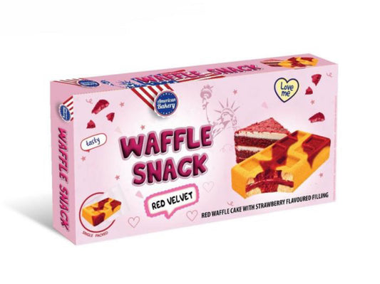 American Bakery Waffle Snack – Red Velvet