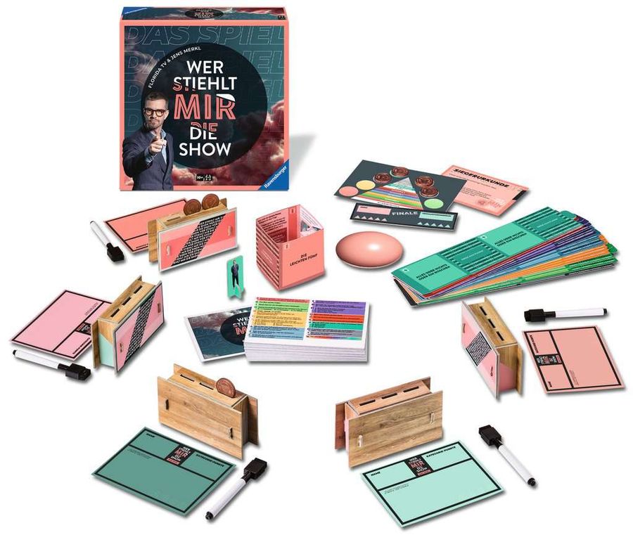 Wer stiehlt mir die Show – Das Spiel  Quiz- und Gesellschaftsspiel