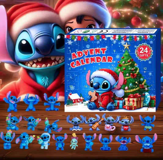 🎄 🎄 Stitch Adventskalender mit Figuren