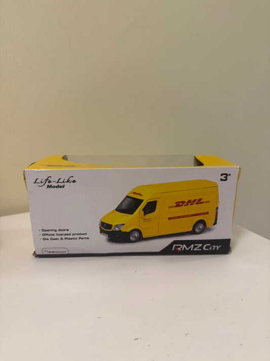 🚚 RMZ City DHL Lieferwagen – Modellauto 1:36