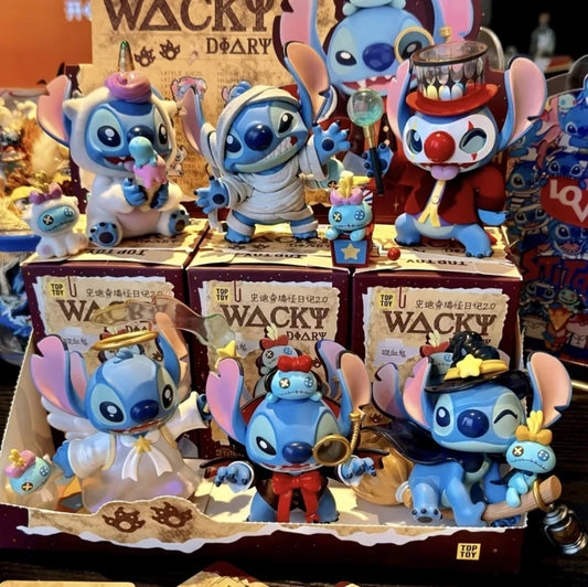 🎁 Stitch „Wacky Diary“ Sammelfiguren – Blind Box