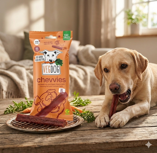 VEGDOG CHEVVIES XL – Der Ultimative Kauspaß im BBQ-Style