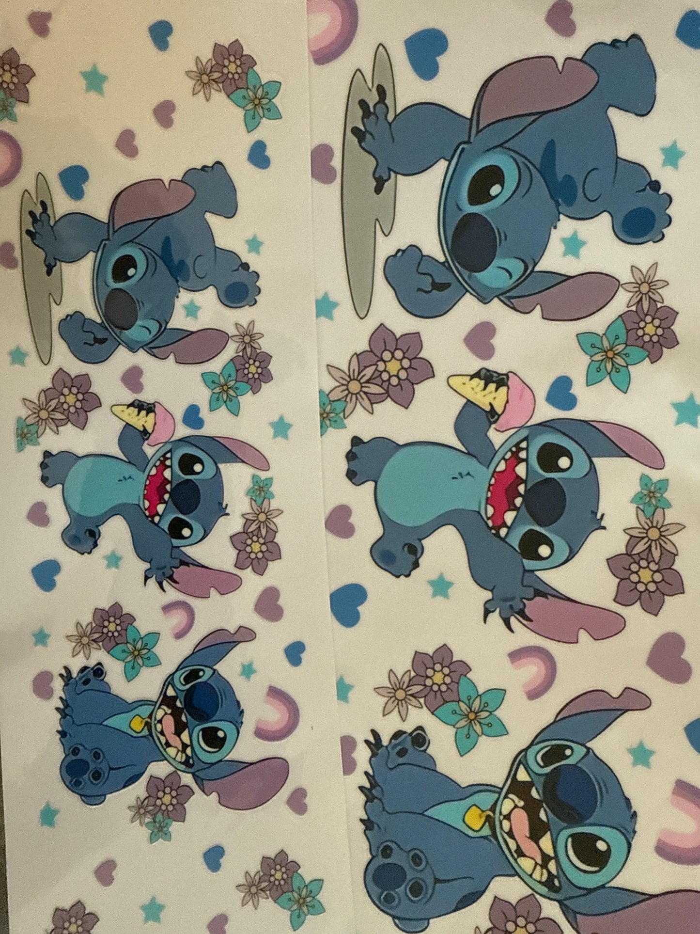 Stitch Sticker Set – Bunte Aufkleber mit Disney-Charme 🌸💙✨