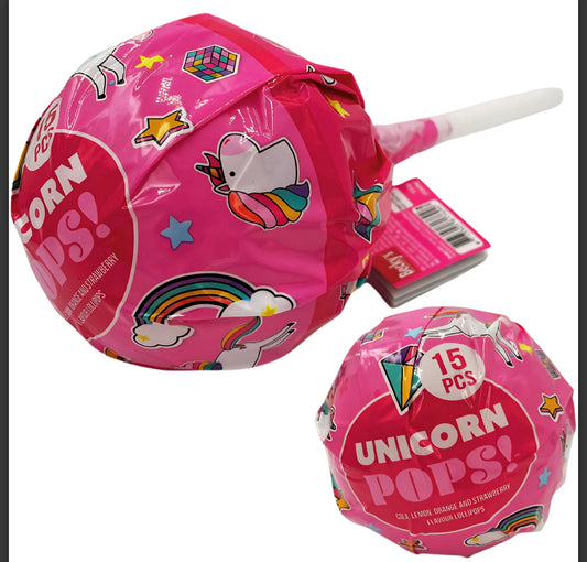 Unicorn Pops – 135 g (15 Stück à 9 g) 🦄