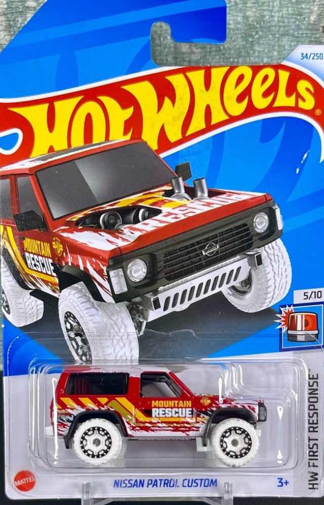 Hot Wheels Nissan Patrol Custom – Mountain Rescue (HW First Response 2023)