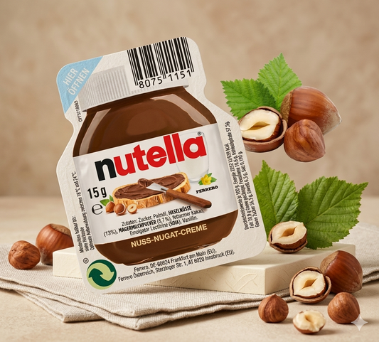 Nutella 15g Mini – Dein Frühstücksglück für unterwegs