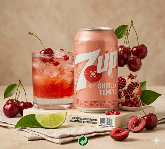🍒 7UP Shirley Temple – Der Kult-Mocktail als spritzige Limonade