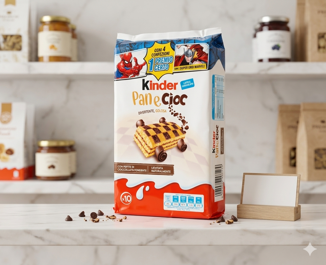 Kinder Pane Cioc (10er Pack) – Der flauschig-schokoladige Snack-Klassiker