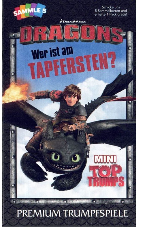 DreamWorks Dragons – Wer ist am tapfersten? | Mini Top Trumps