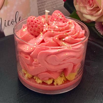 Kerze Walderdbeere – Fruchtige Gourmet-Duftkerze