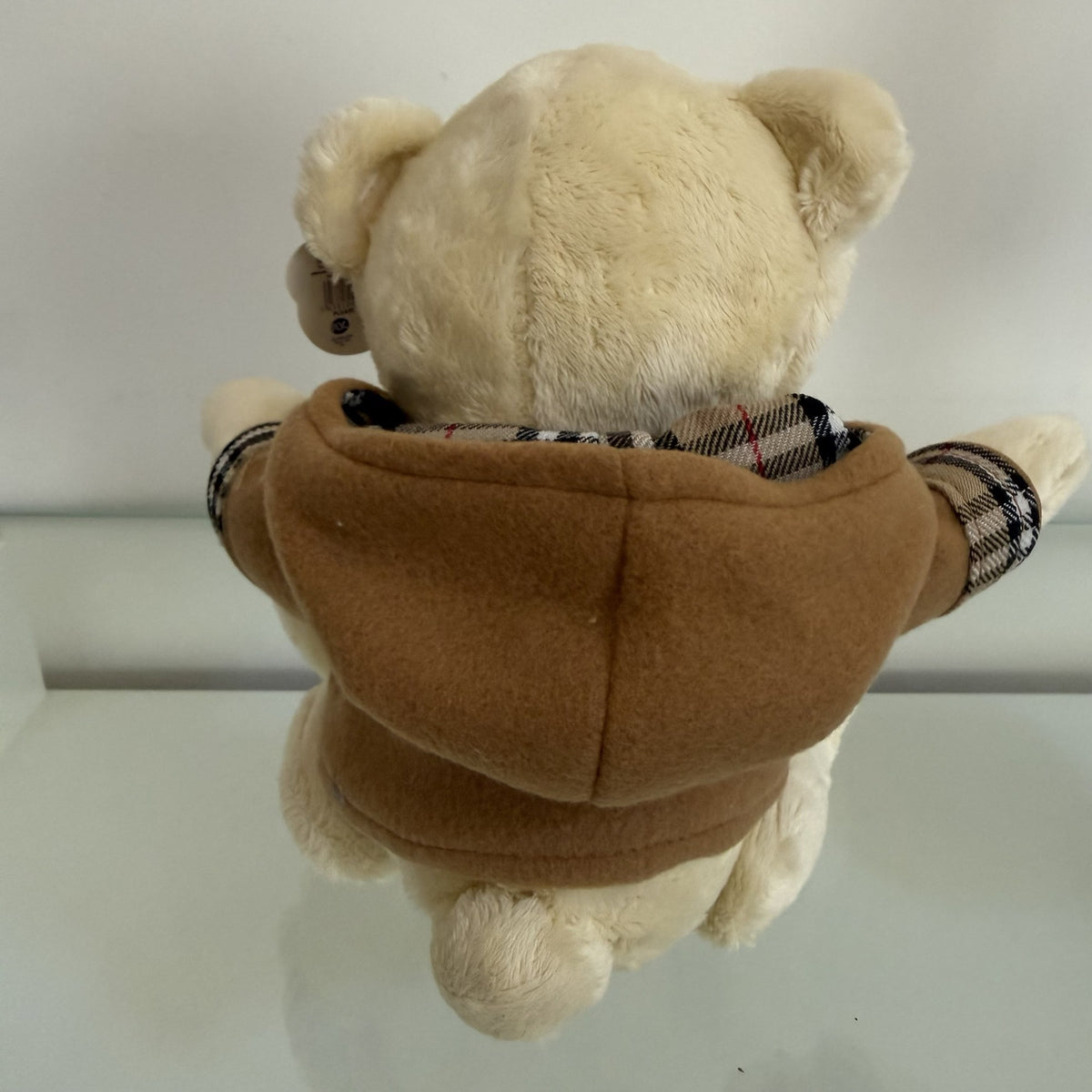 PAWS Teddybär creme mit Dufflecoat, Ansicht 2
